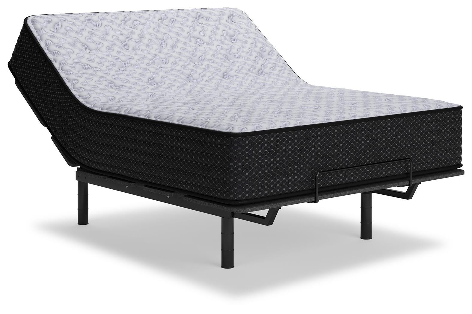 Anniversary Edition Plush White Full Mattress angled view