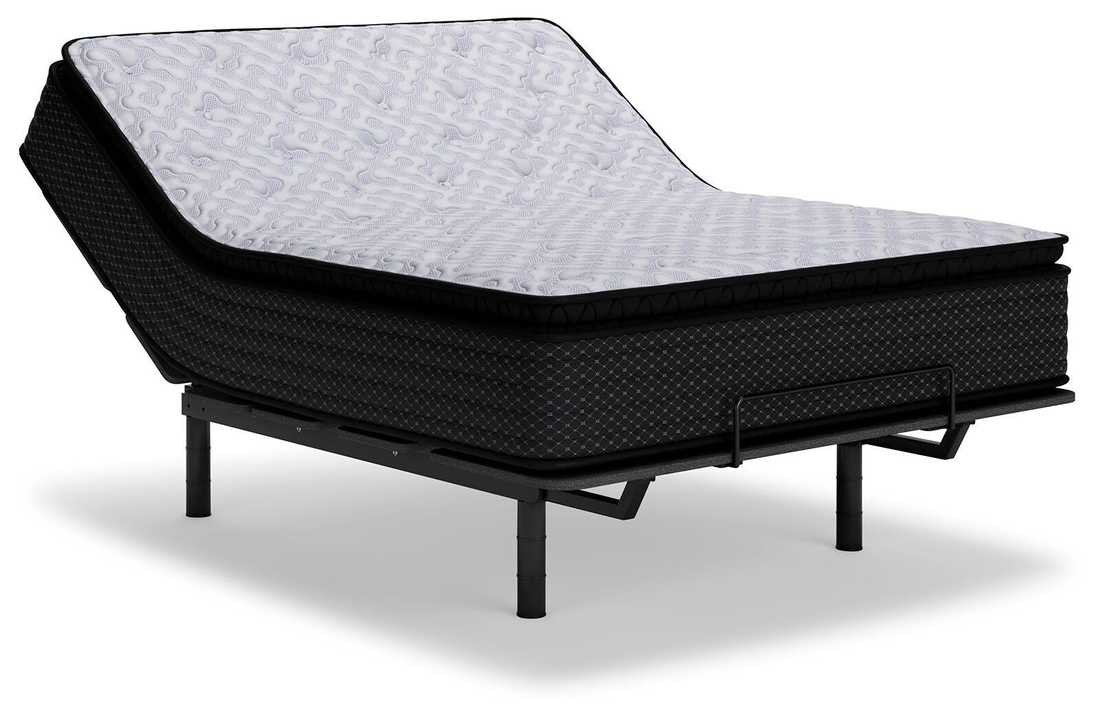 Anniversary Edition Pillowtop White Queen Mattress angled view