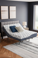 10 Inch Chime Elite 2.0 White Blue Queen Mattress