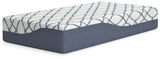 12 Inch Chime Elite 2.0 White Blue Twin Mattress