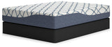 12 Inch Chime Elite 2.0 White/blue King Mattress - Ella Furniture