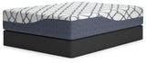 14 Inch Chime Elite 2.0 White Blue Queen Mattress