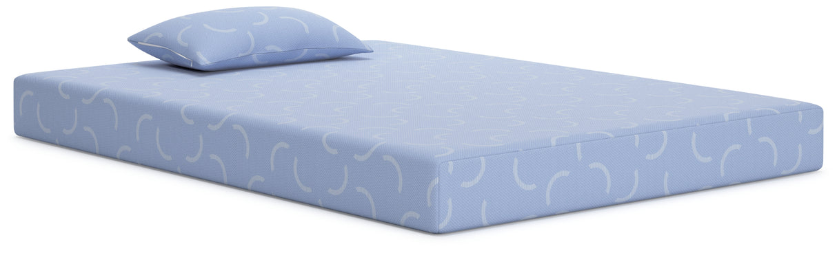 Ikidz Ocean Blue Twin Mattress And Pillow M430HD