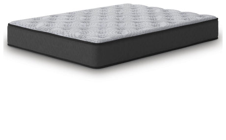 Comfort Plus Gray King Mattress angled view
