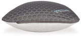 Zephyr 2.0 Dark Gray Graphene Contour Pillow (6/Case) - Ella Furniture