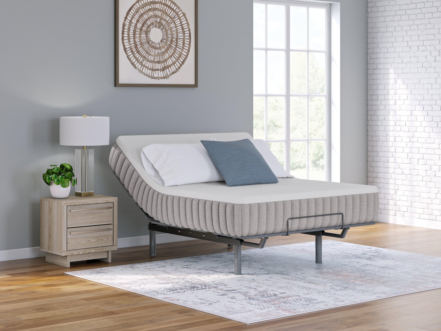 Terra Sleep Firm White Queen Mattress