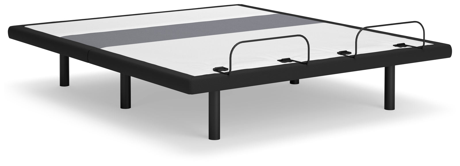 Best Base with Lumbar and Audio Charcoal Gray King Adjustable Base