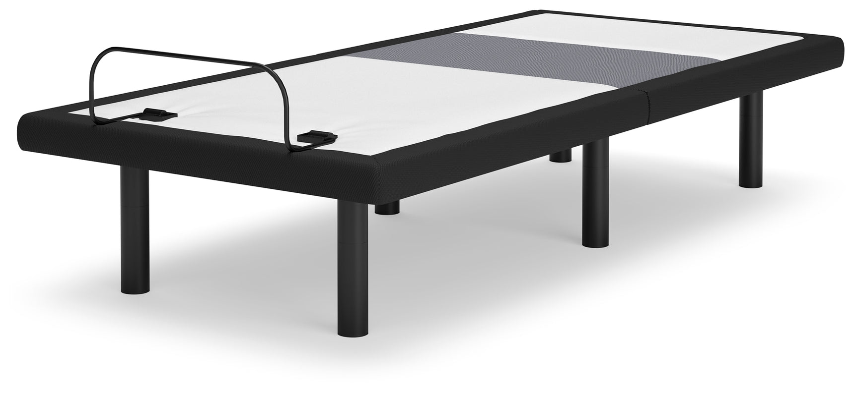 Best Base with Lumbar and Audio Charcoal Gray Twin XL Adjustable Base