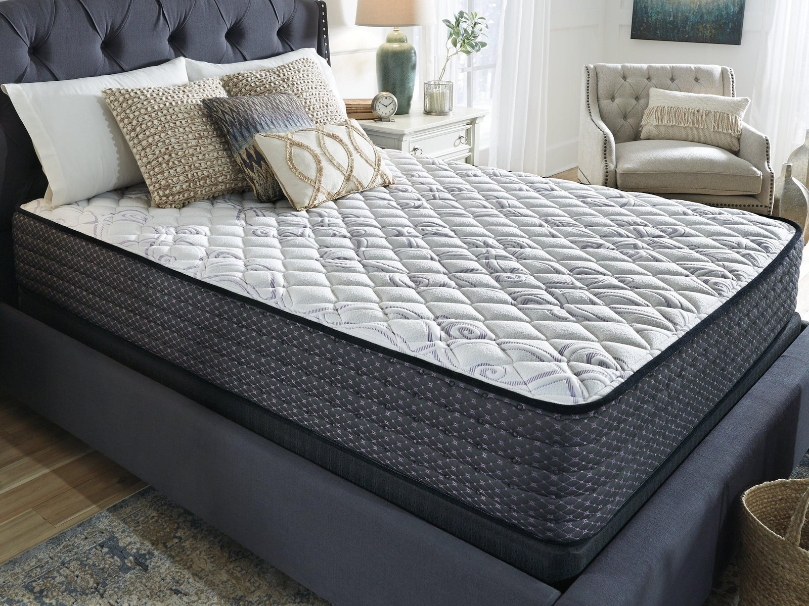 Limited Edition Firm White Twin Xtra Long Mattress - Ella Furniture