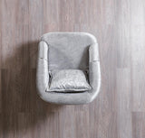 Ella Silver Velvet Sofa 89" & Loveseat 69"