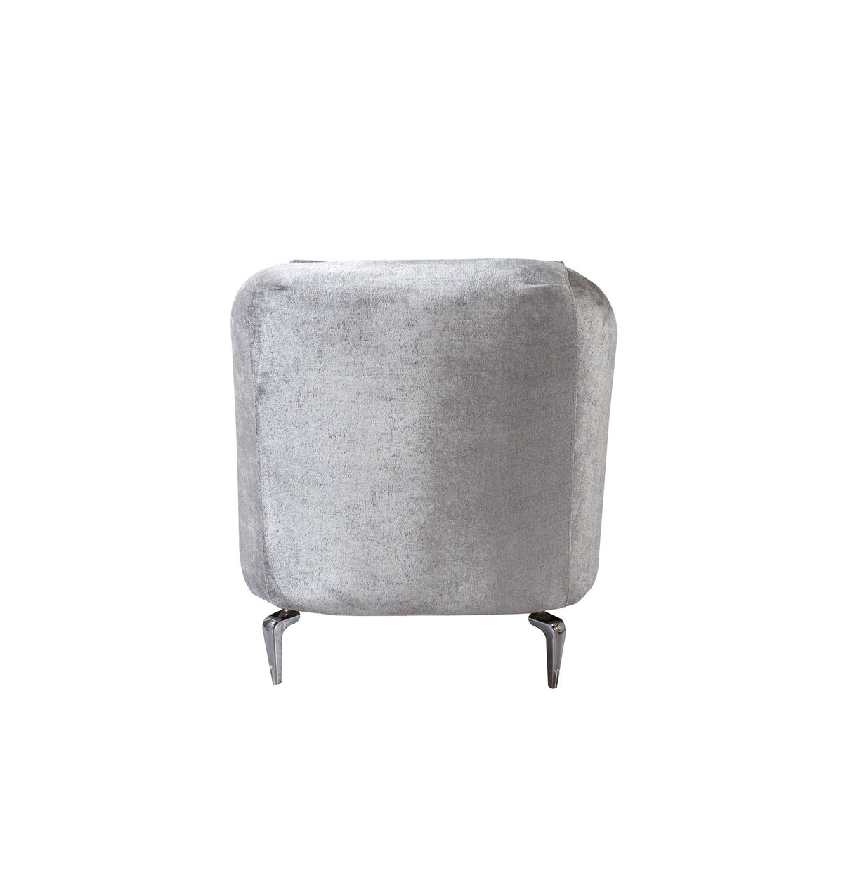 Ella Silver Velvet Chair