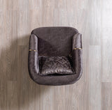 Ella Smoke Velvet Chair