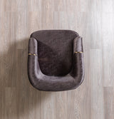 Ella Smoke Velvet Chair