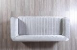 Avery Silver-gray Velvet Sofa & Loveseat - Ella Furniture
