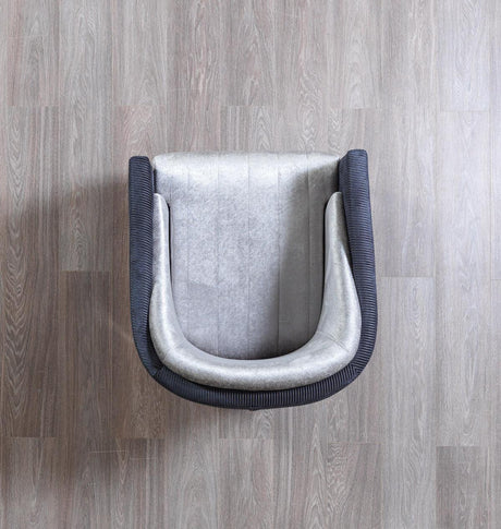 Avery Silver-gray Velvet Sofa & Loveseat - Ella Furniture