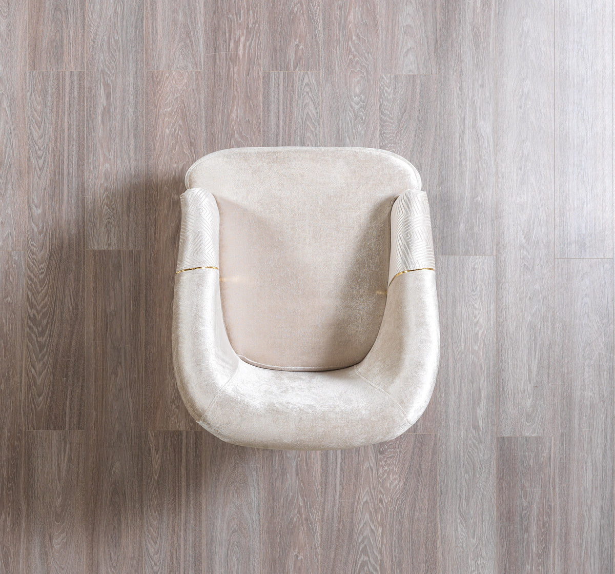 Ella Ivory Velvet Chair