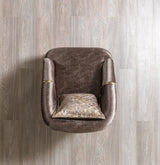 Ella Coffee Velvet Chair
