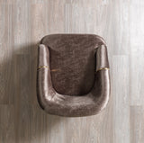Ella Coffee Velvet Chair