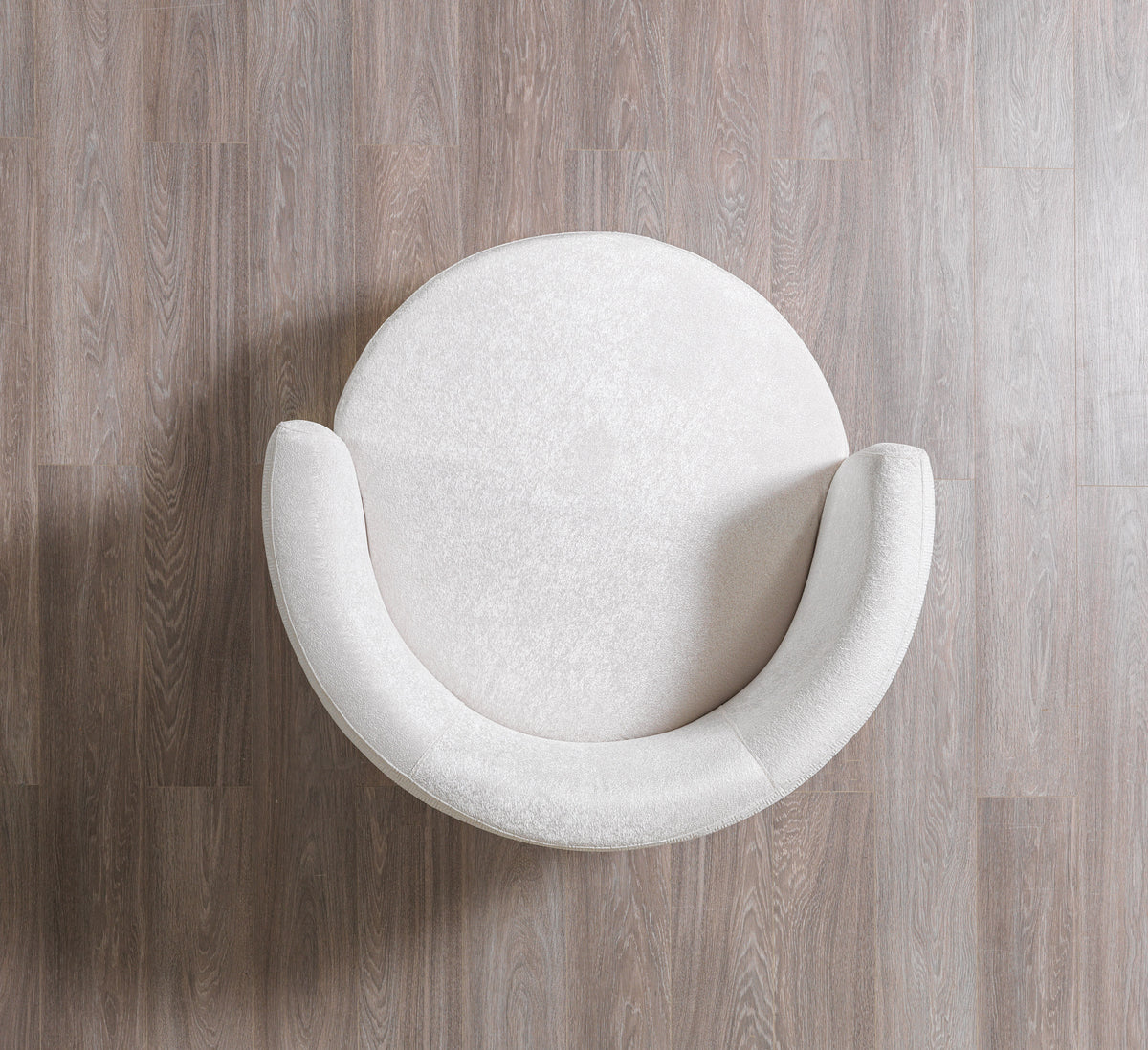 Anne Ivory Velvet Chair
