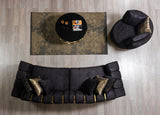 Anne Black Velvet Chair