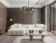 Ivy Ivory Boucle LAF 110" Sectional from Ella Furniture