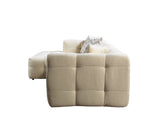 Ivy Ivory Boucle LAF 110" Sectional view 17