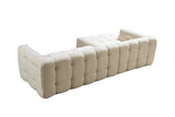 Ivy Ivory Boucle LAF 110" Sectional view 16