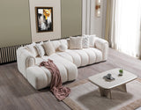 Lis Ivory Boucle LAF 115" Sectional view 5