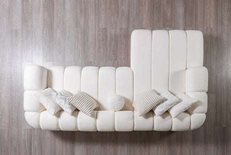 Lis Ivory Boucle LAF 115" Sectional view 6