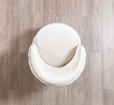 Scarlett Ivory Velvet Chair