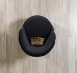Scarlett Black Velvet Chair