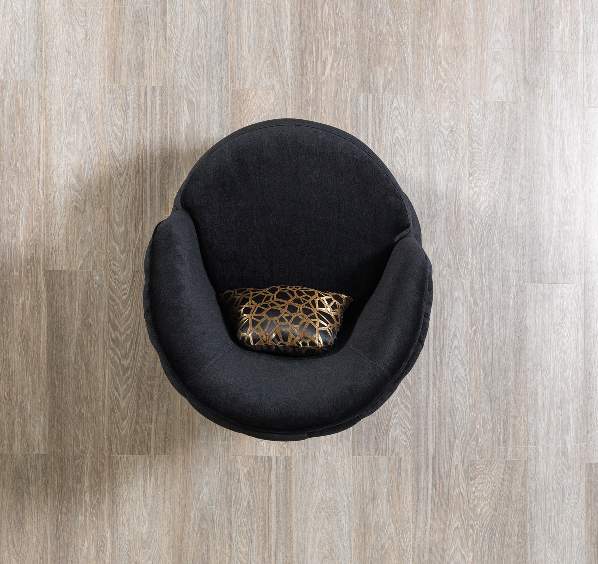 Scarlett Black Velvet Chair