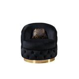 Scarlett Black Velvet Chair