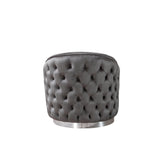Scarlett Gray Velvet Chair