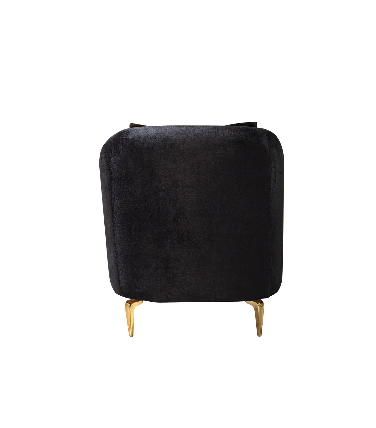 Ella Black Velvet Chair