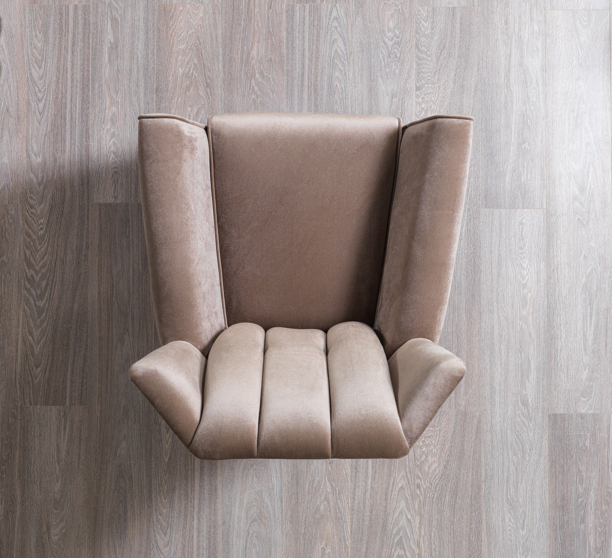 Bianka Coffee Velvet Chair