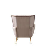 Bianka Coffee Velvet Chair