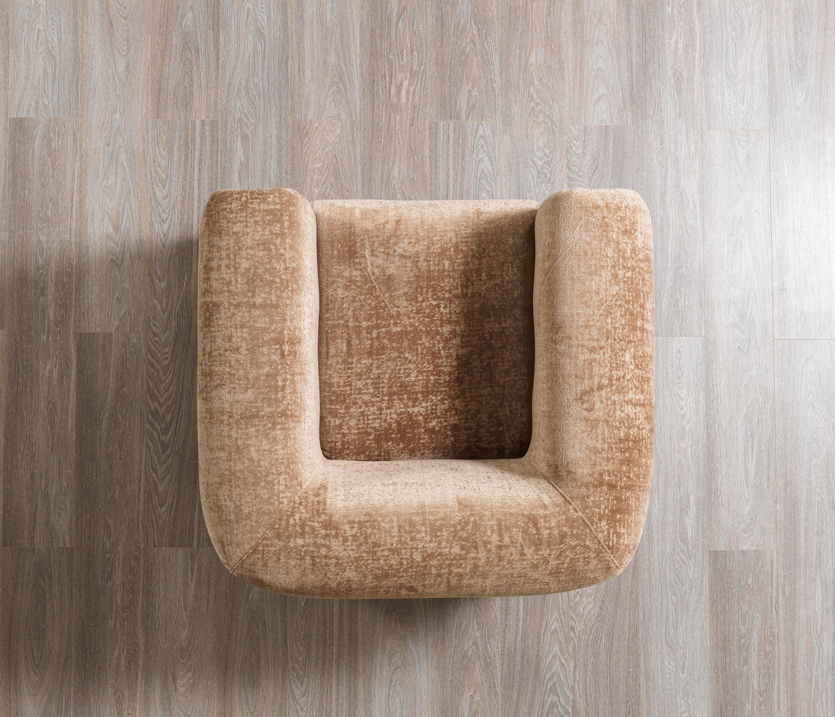 Ameena Coffee Boucle Chair