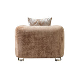 Ameena Coffee Boucle Chair