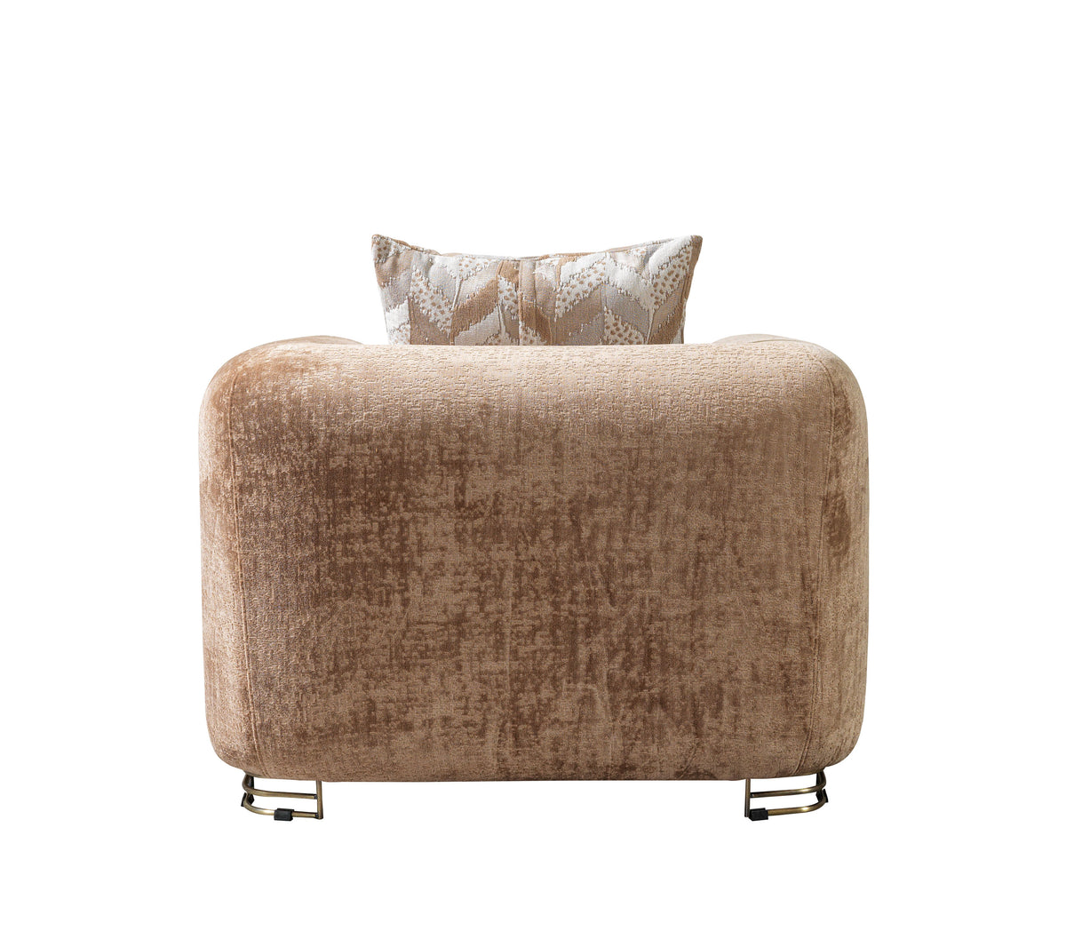 Ameena Coffee Boucle Chair