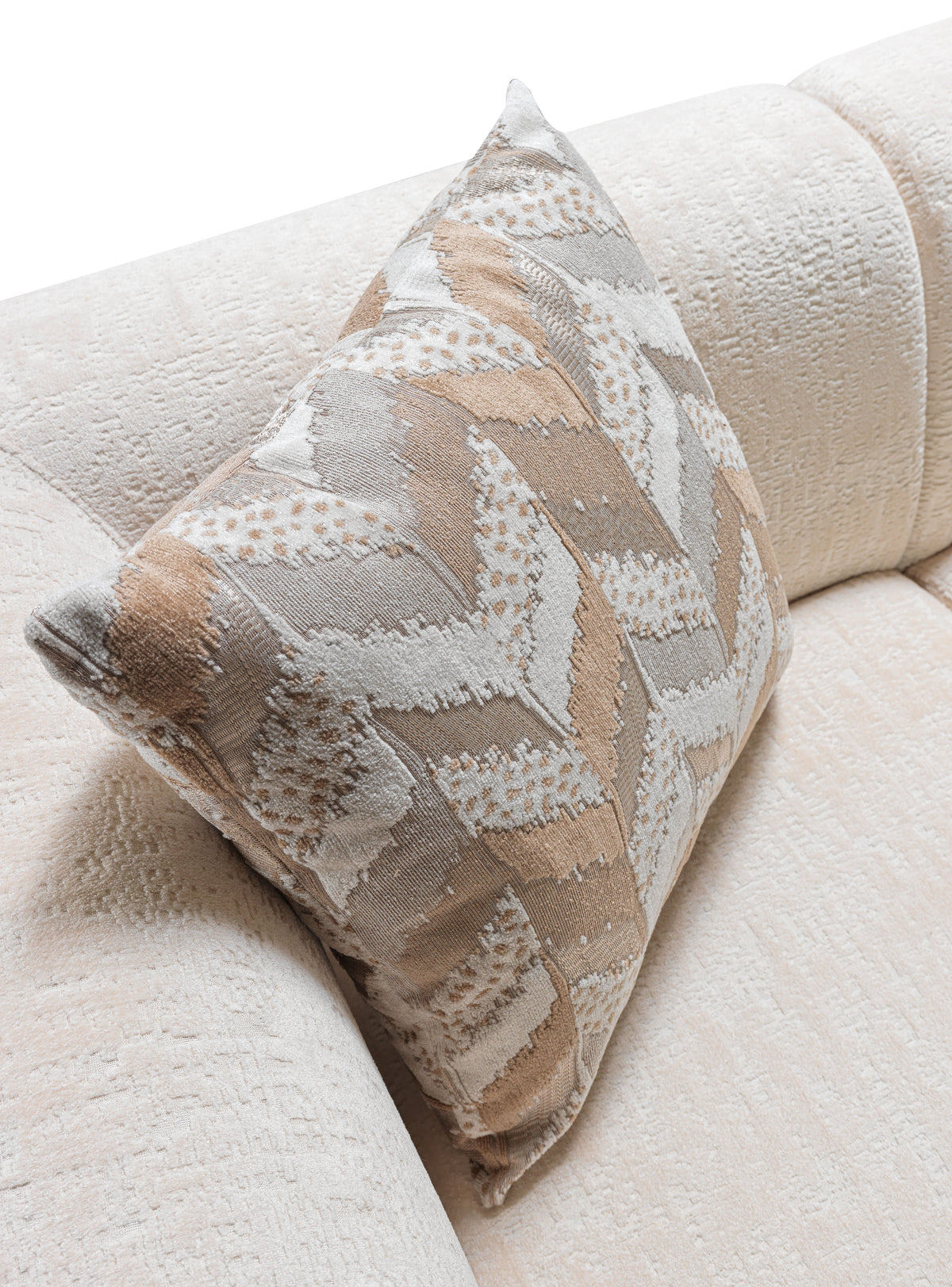 Ameena Ivory Boucle Sofa 93" & Loveseat 71"