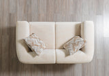 Ameena Ivory Boucle Sofa 93" & Loveseat 71"