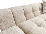 Lili Sand Boucle LAF 110" Sectional