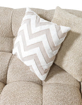 Lili Sand Boucle LAF 110" Sectional