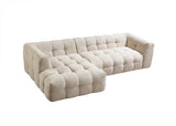 Lili Sand Boucle LAF 110" Sectional
