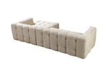 Lili Sand Boucle RAF 110" Sectional