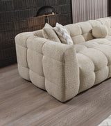 Lili Sand Boucle RAF 110" Sectional