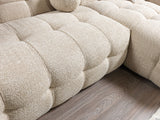 Lili Sand Boucle RAF 110" Sectional