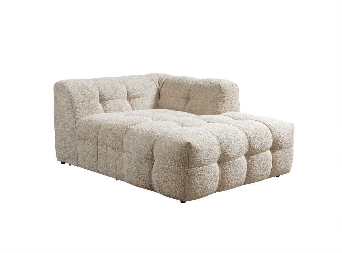 Lili Sand Boucle RAF 110" Sectional