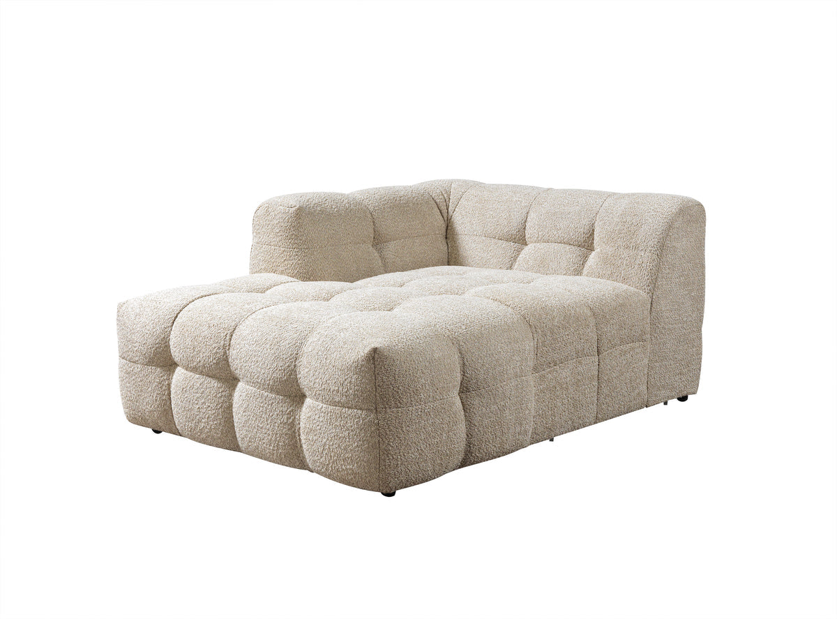 Lili Sand Boucle LAF 110" Sectional